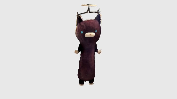 ねこの抱き枕（大学課題） 3D Model