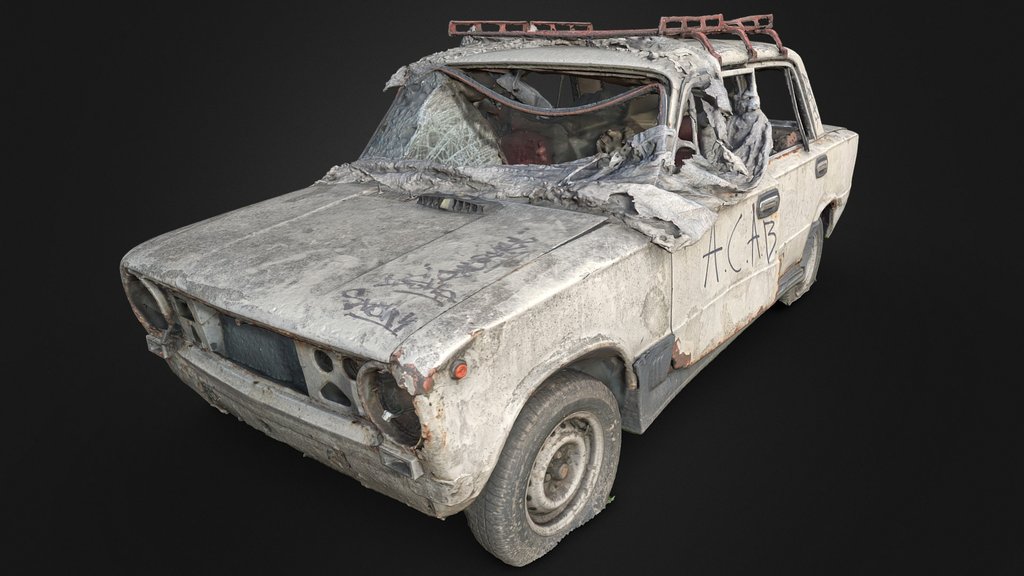 Abandoned VAZ-2101 [RAW Scan]