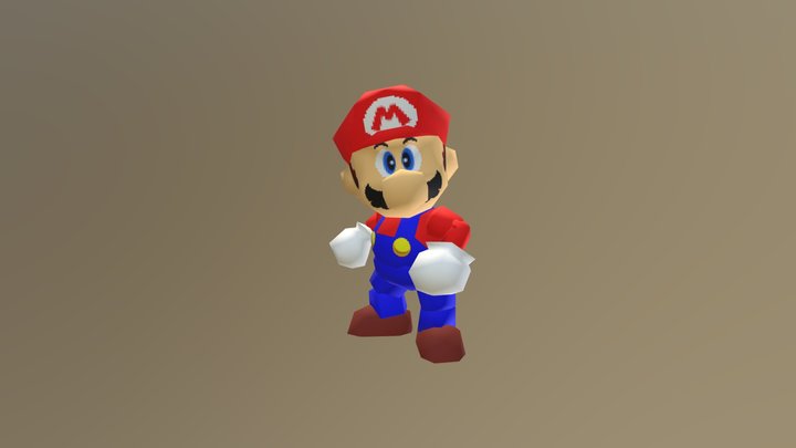 SM64: Mario 3D Model