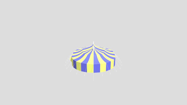 Big  Top 16m x 20m be Neil 3D Model