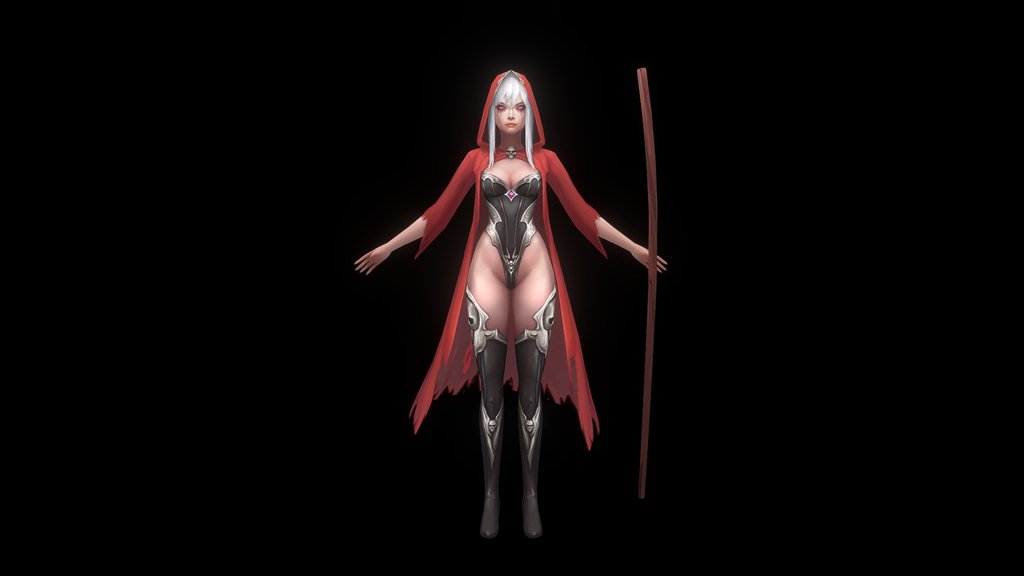 Sorceress T-pose