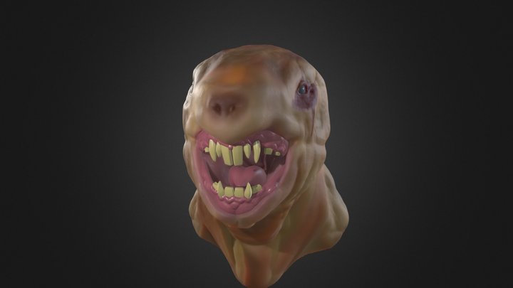 SculptJanuary 06| Monster 3D Model