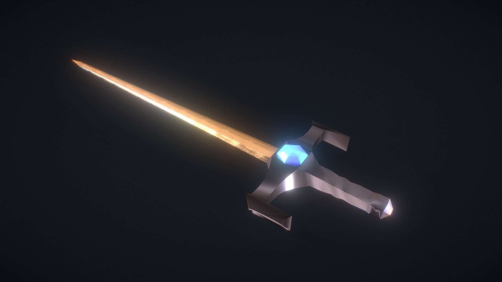 Sword - Download Free 3D model by InsertSona [667efdb] - Sketchfab