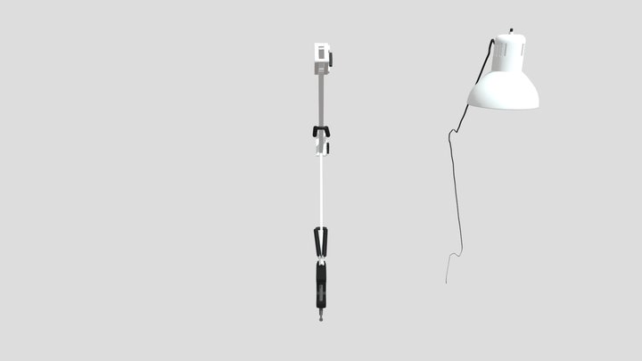 Table Lamp 01 3D Model