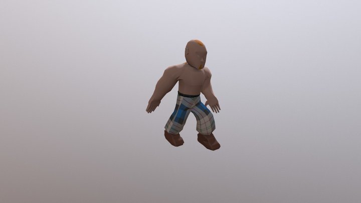 Celtic Warrior 3D Model