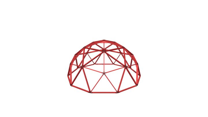Thunder Domes 2v Dome Frame 3D Model