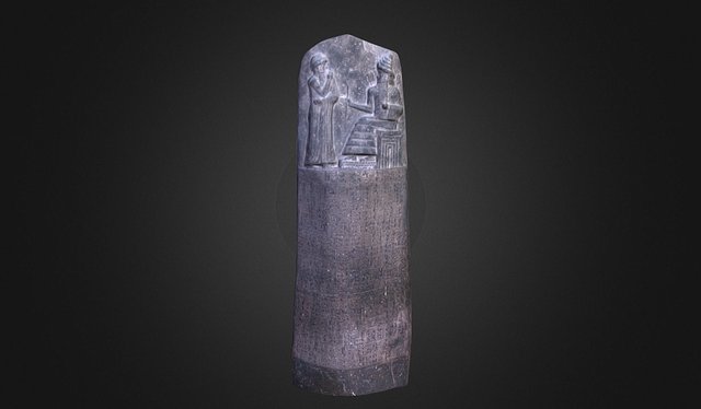 Code of Hammurabi, National Museum of Iran 3D Model