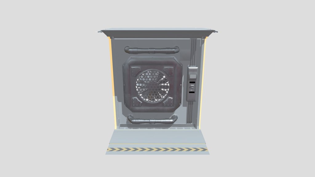 Propeller Panel For Sci Fi Scene