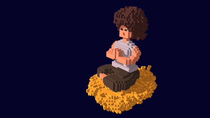 Mulher Mais Sábia 3D Model