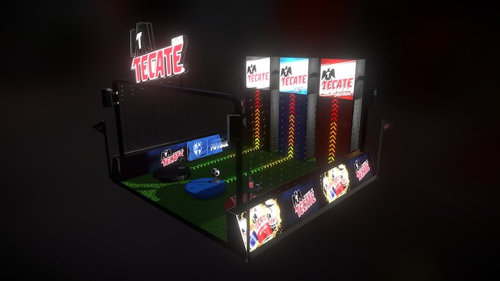 Tecate 3D Model