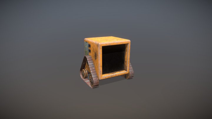Bory The Robot 3D Model