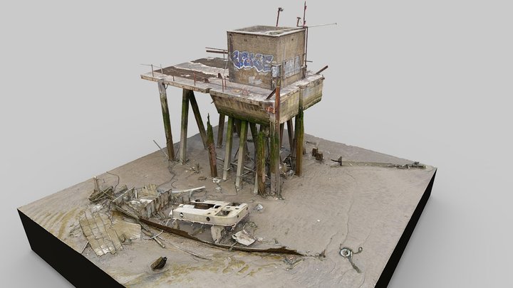 Charlton Auxiliary Pumping Station – Kostenloses 3D-Modell STL