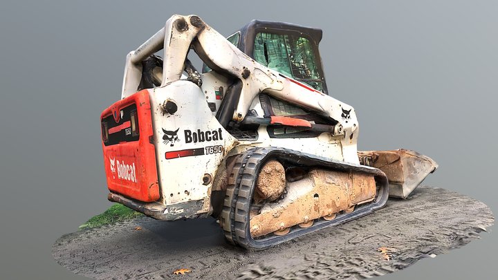 Bobcat T650 Skid-steer 3D Model