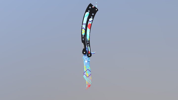 Butterfly Knife | OA 3D Model