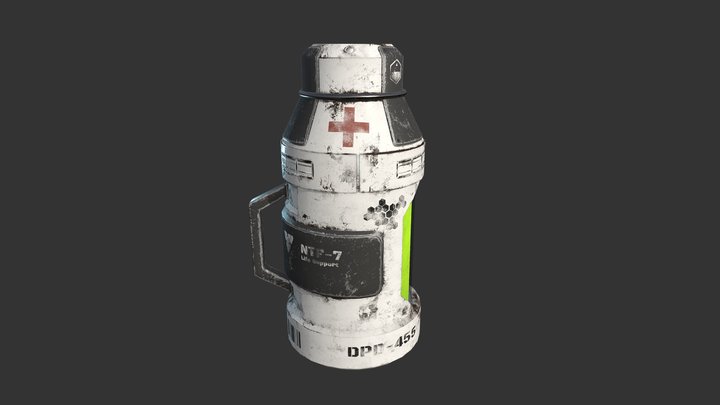 Sci-fi medkit 3D Model