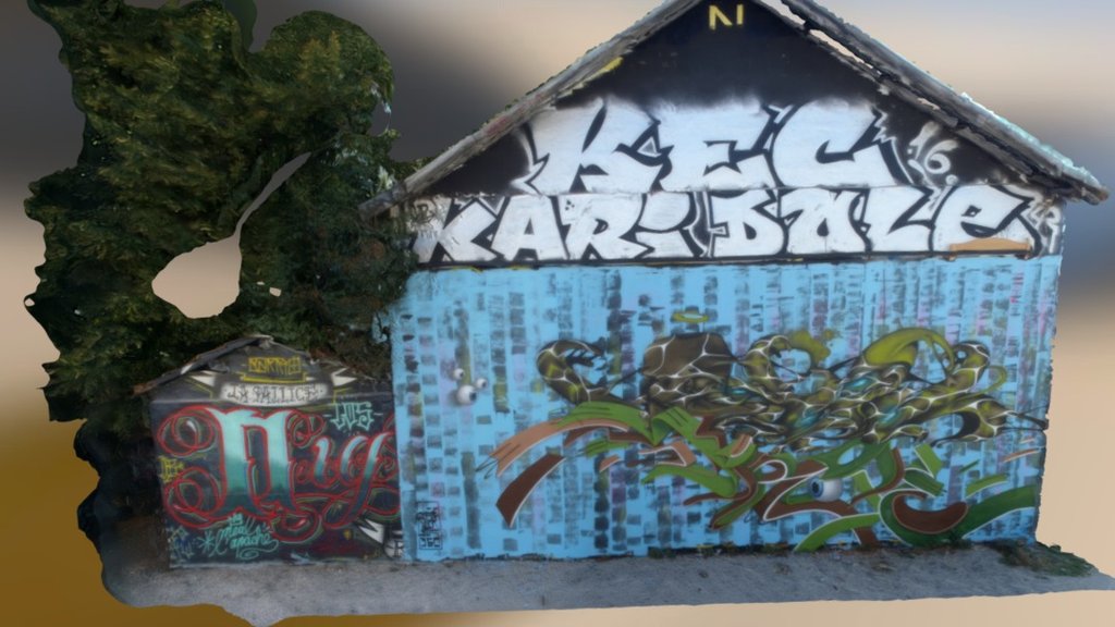 Tag urbain Le Gabut, La Rochelle