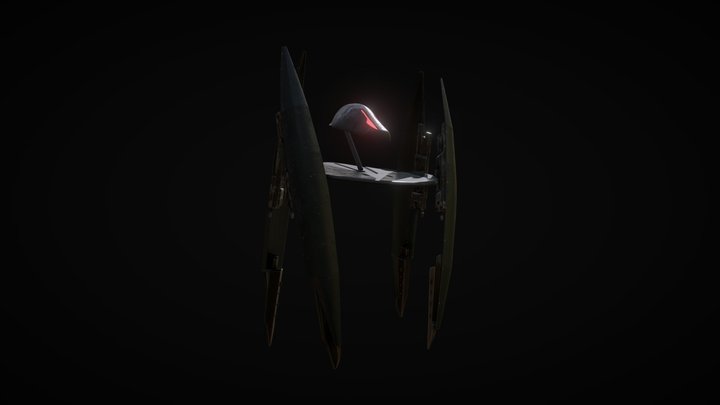 Vulture droid 3D Model