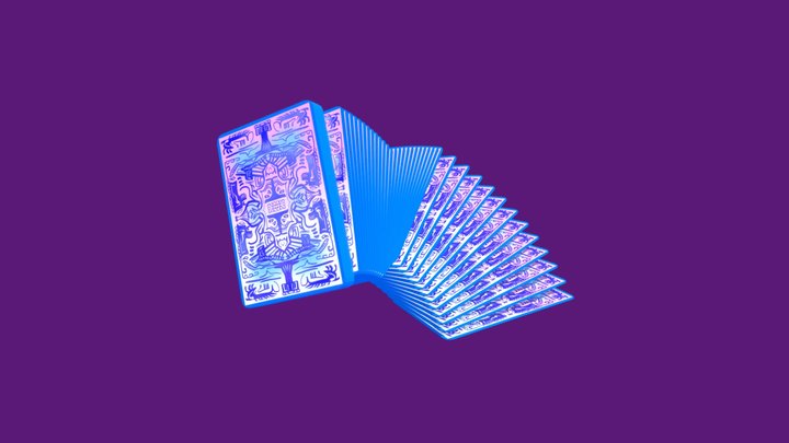 3December - Cards 3D Model