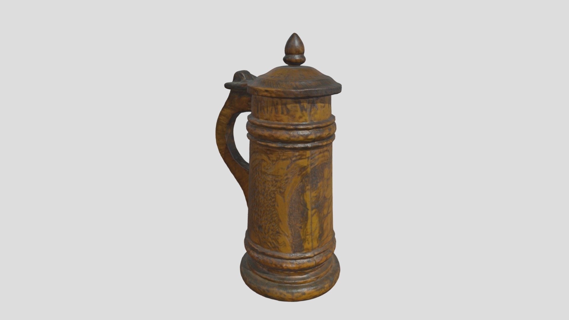 1904 World's Fair - Teddy's Beer Stein — Sketchfab embed 3D viewer