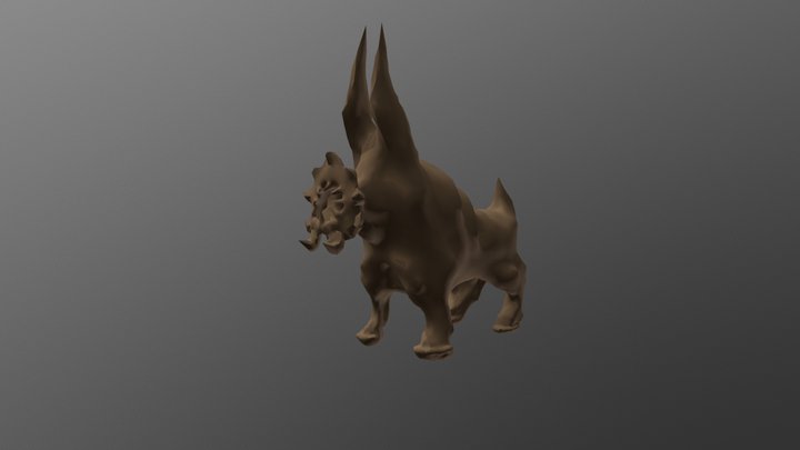 Mutated Pig 3D Model