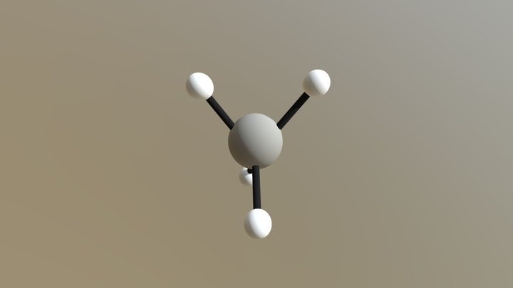 Methane 3D Model