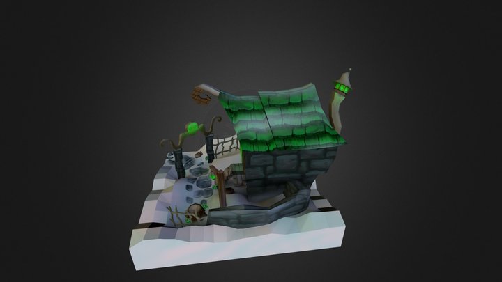 Snowy Scene Assignment 3D Model