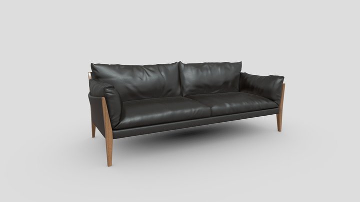 Diana Sofa by Ritzwell 3D Model