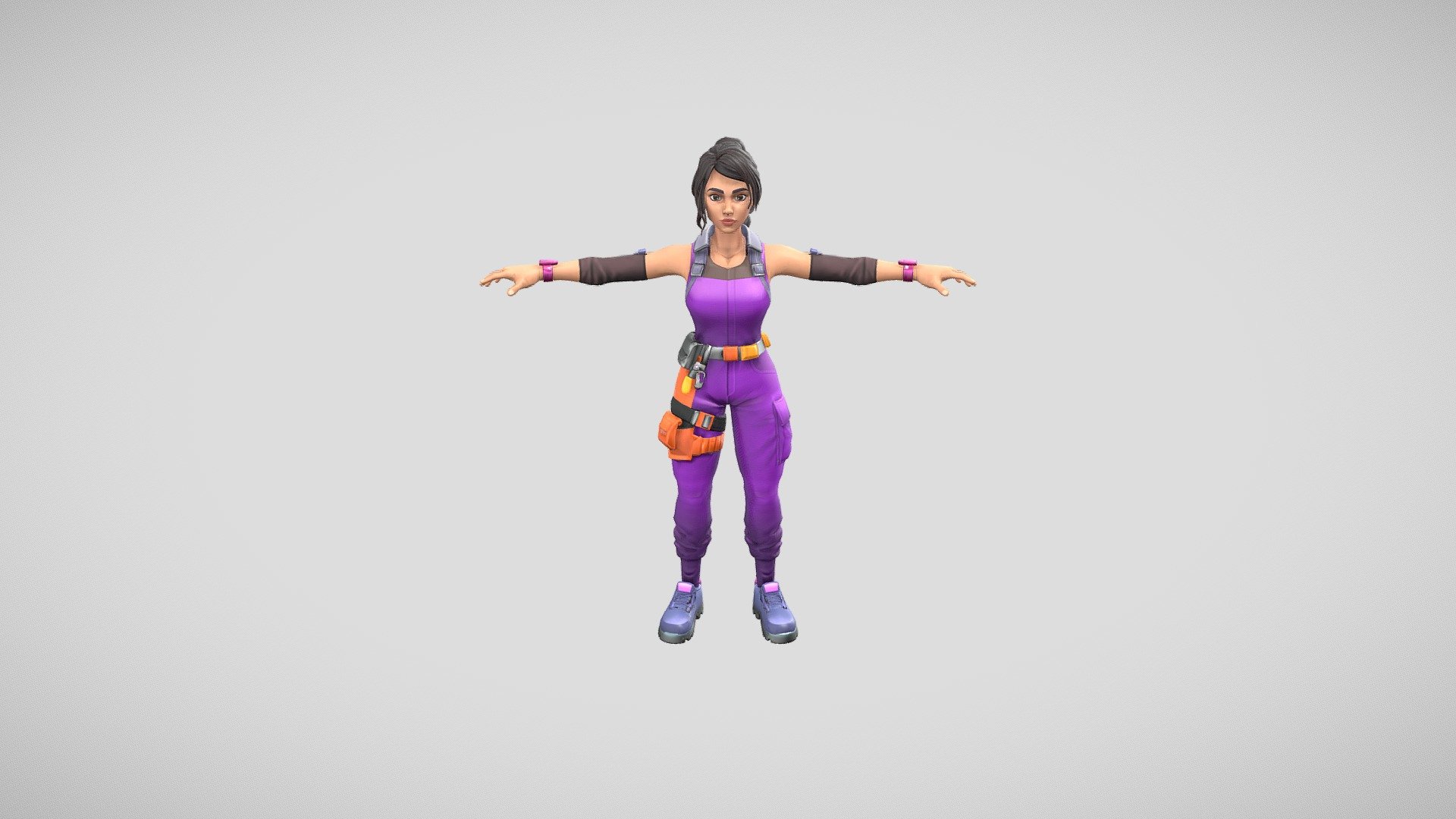 Stylized Character - 3D model by Sr.PolyDraw (@polydraw) [66892b5 ...