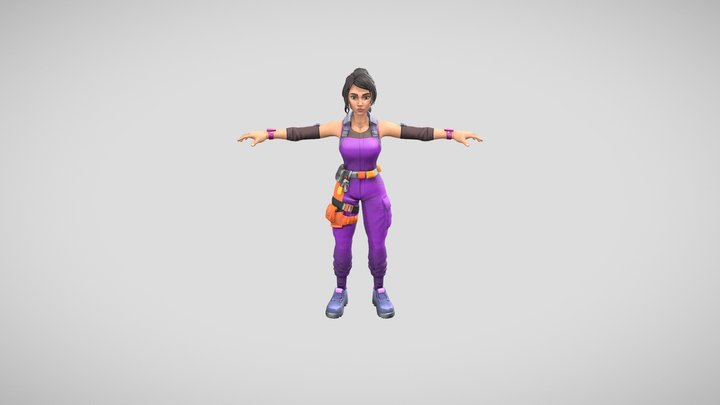 Stylized Character 3D Model