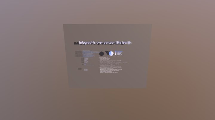 Infographic 3D Model