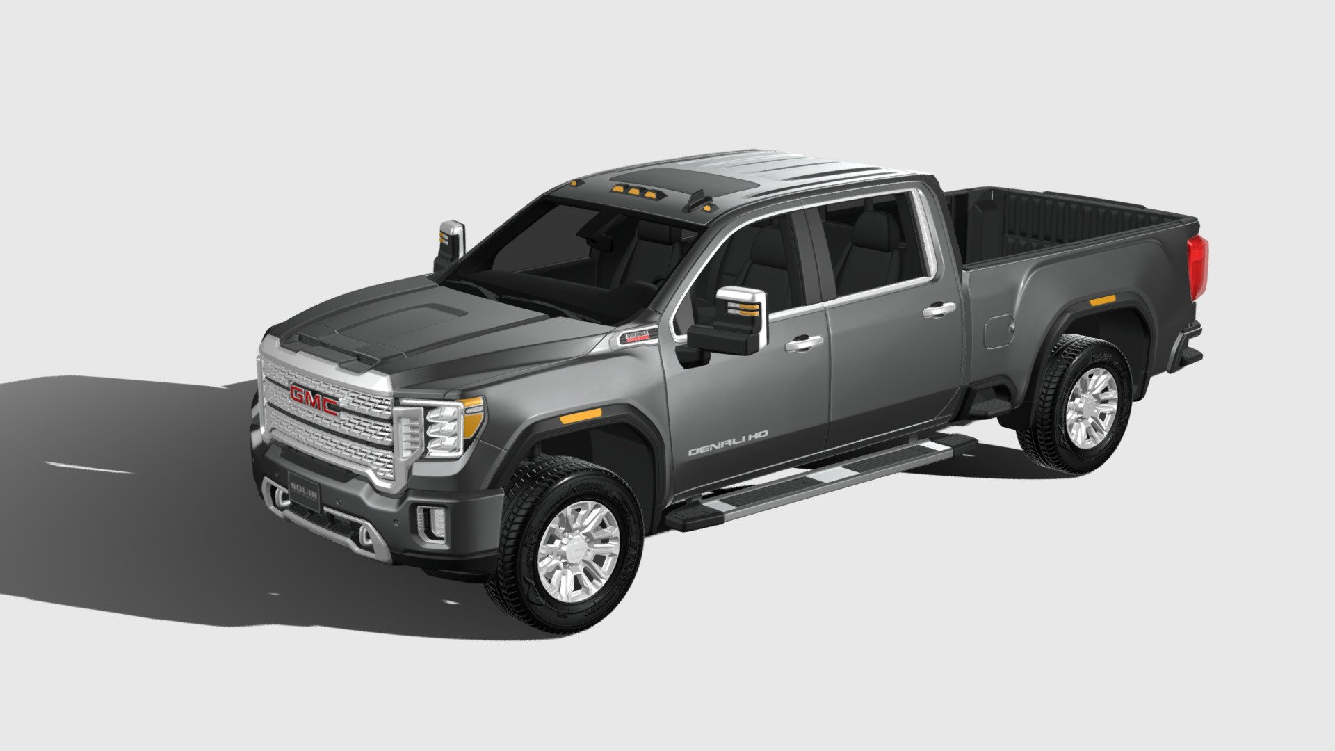 GMC Sierra HD Denali 2020 Buy Royalty Free 3D model by SQUIR3D