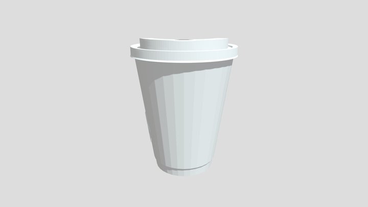 Cup(with curve modifier animation) 3D Model