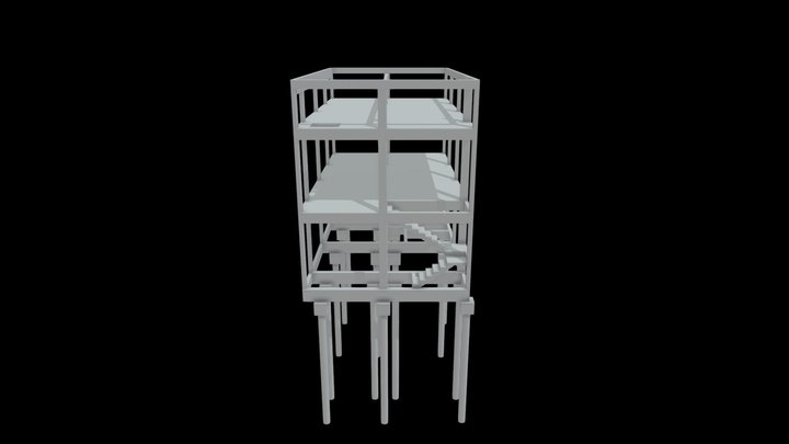 Estrutura 3D 3D Model
