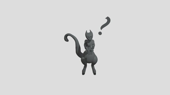 mewtwo 3D Model