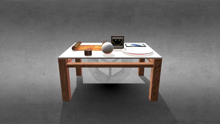 Modelo 3D Mesa 3D Model
