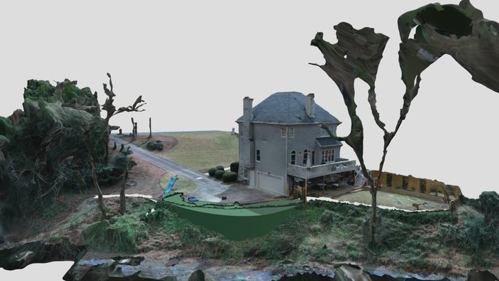 Dronedeploy with Blender test addon 3D Model