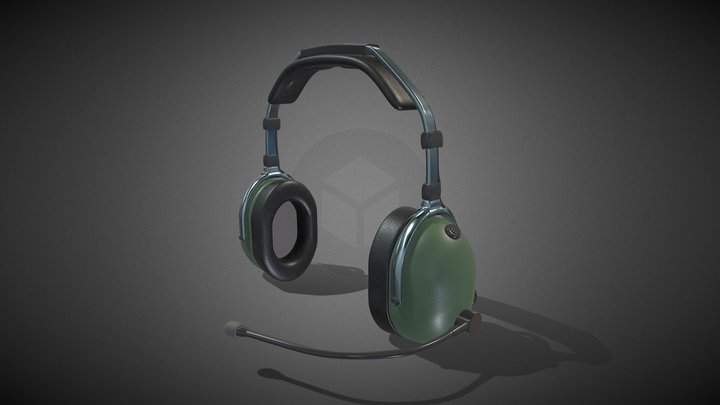 Headset 3D Model