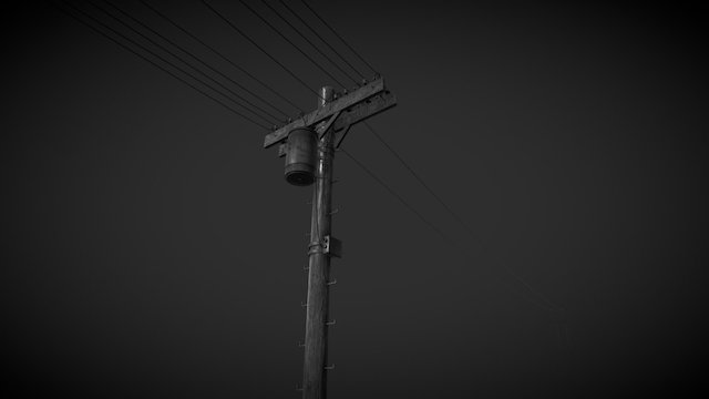Powerlines 3D Model