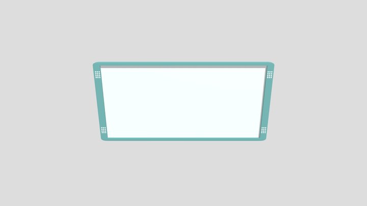 Pizarra digital 3D Model