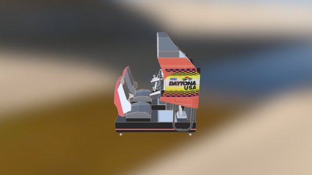 Daytona Usa 3D Model