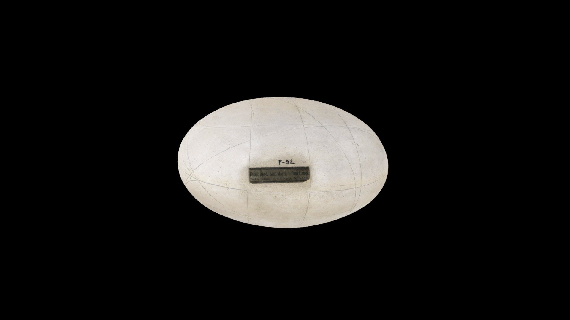 Prolate ellipsoid of revolution