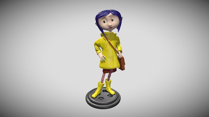Coraline 3D Model