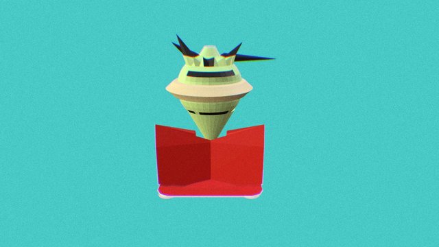 Spaceship from unknown 3D Model