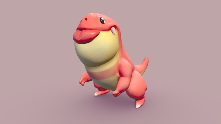 cute creature final 3D Model