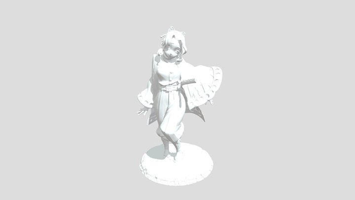 Shinobu 3D Model