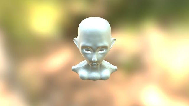 Head Sculpt 2 3D Model