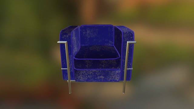Le corbusier chair. 3D Model