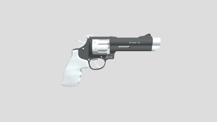 revolver 3D Model