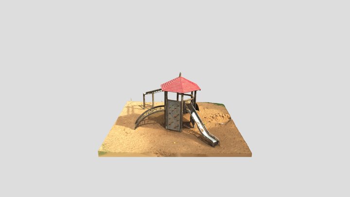 Spielplatz captured by a DJI Mini 3 Pro (1M) 3D Model