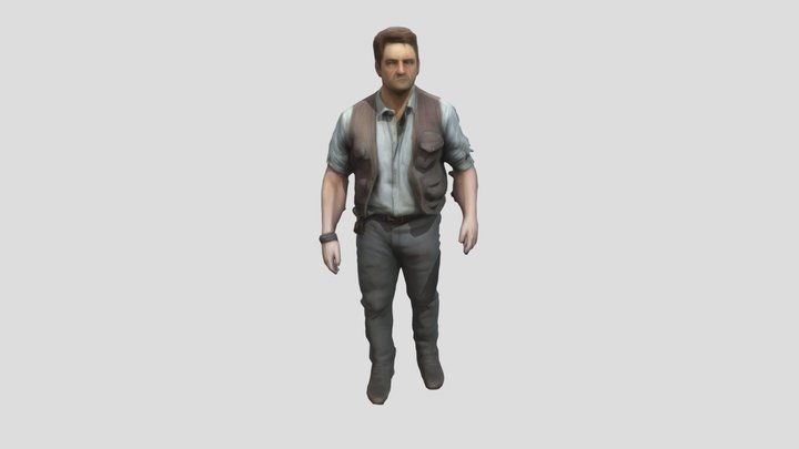 owen grady 3D Model